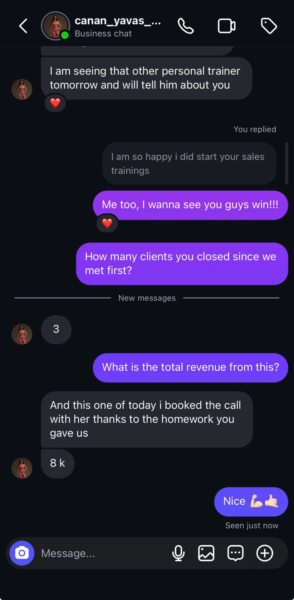 Canan — 3 clients closed