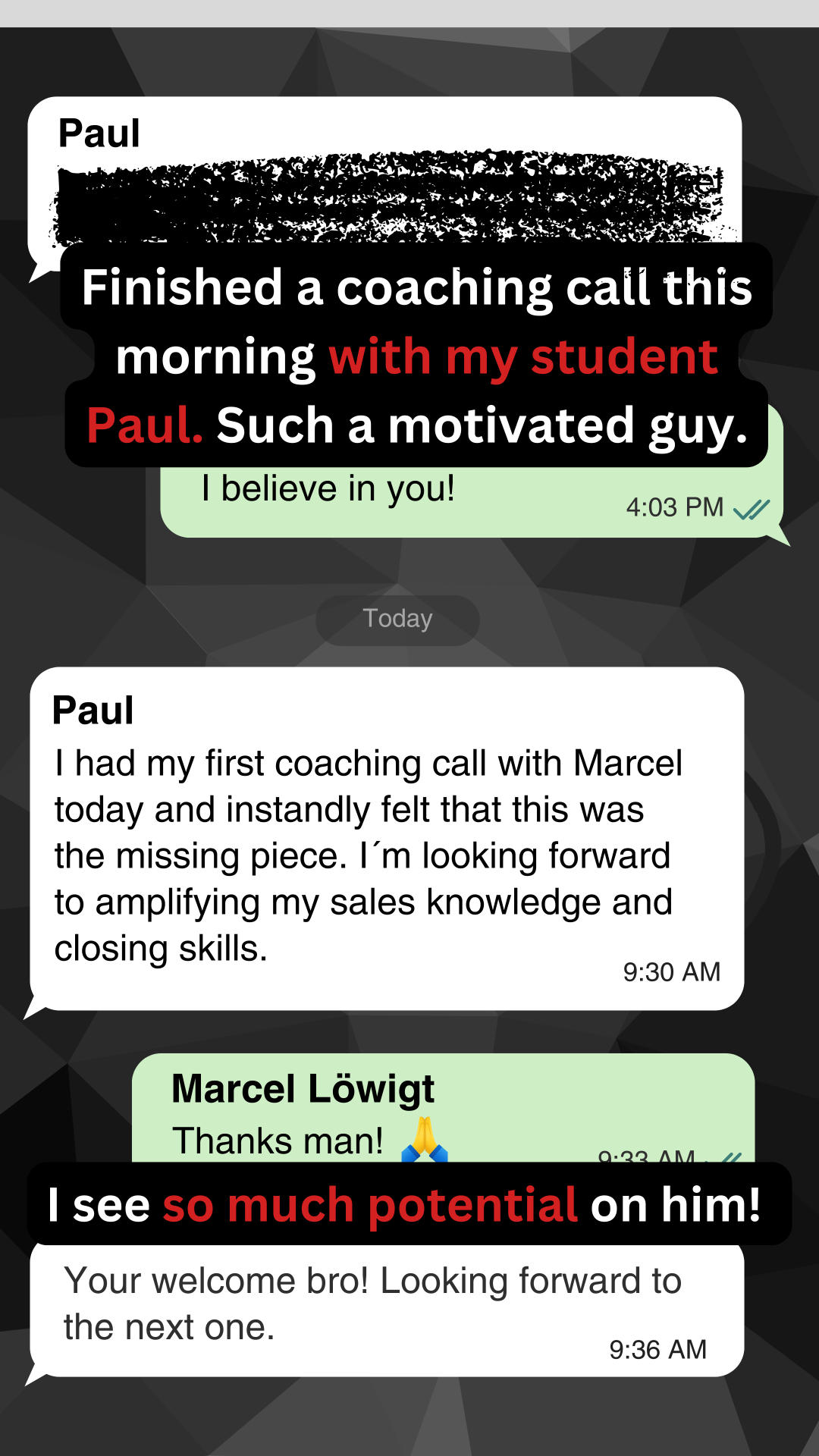 Paul — the missing piece